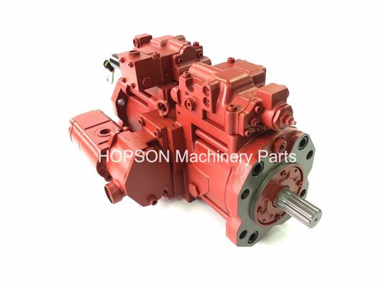Máquina escavadora Hydraulic Pump K5V80DTP 14531859 de Doosan para DX150 vermelho