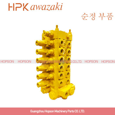 PC78US-6 máquina escavadora Control Valve, conjunto de válvula hidráulico do controle de PC78-5 PC60-7